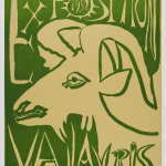 Pablo Picasso, Exposition Vallauris 1952, 1952 Linogravure en couleur 65 x 50 cm Frederick Mulder Ltd / Frederick Mulder Ltd © Succession Picasso 2016    